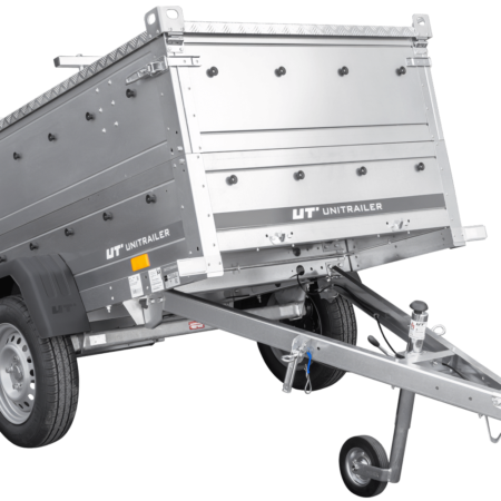 Anhänger mit Deckel Garden Trailer 200 KIPP 200x106 cm 750 kg