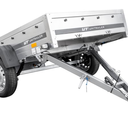 Einachsanhänger mit Blattfederung 200x125 UNITRAILER GARDEN 201/R KIPP