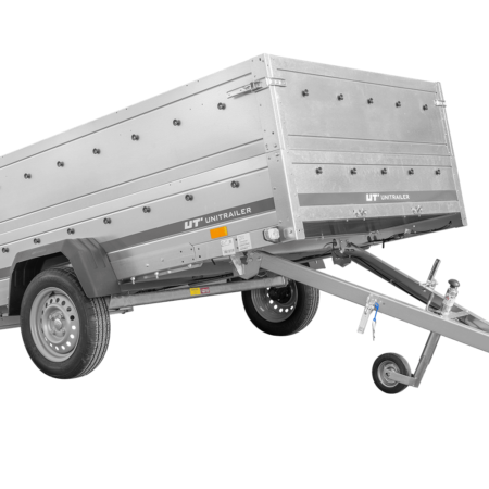 PKW-Anhänger 264x150 UNITRAILER GARDEN 265 KIPP mit dem Bordwandaufsatz