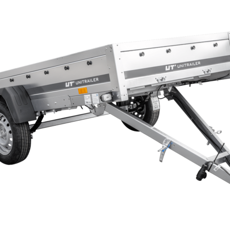 PKW-Anhänger auf Federn 264x125 UNITRAILER GARDEN 264/R KIPP